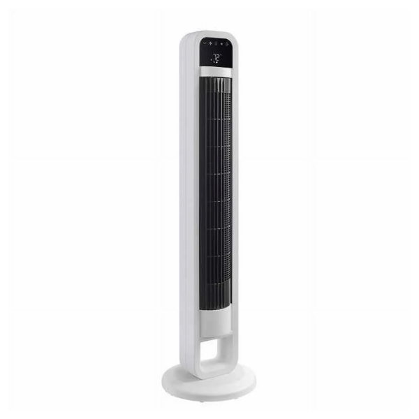 OMNIBREEZE DIGITAL WHITE TOWER FAN WITH REMOTE CONTROL -SU
