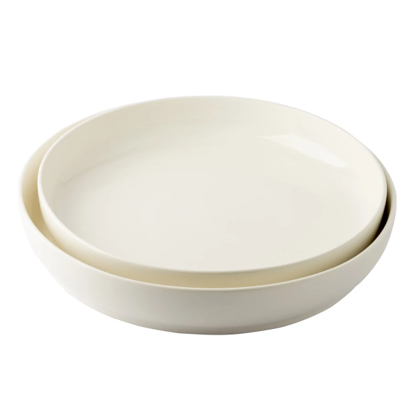 TRUDEAU PORCELAIN BOWLS PACK OF 2 (NEW)
