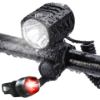 Image 1 : SUPER BRIGHT BIKE LIGHT USB RECHARGEABLE 1200 LUMENS WATERPROOF HEADLIGHT