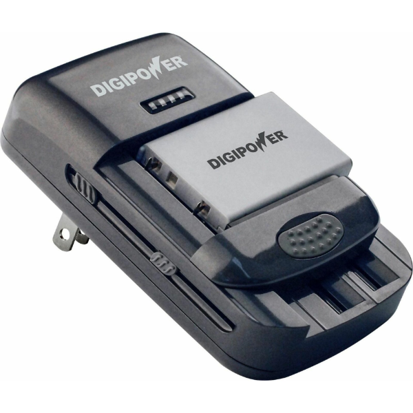 DIGIPOWER UNIVERSAL CAMERA BATTERY CHARGER BLACK -N