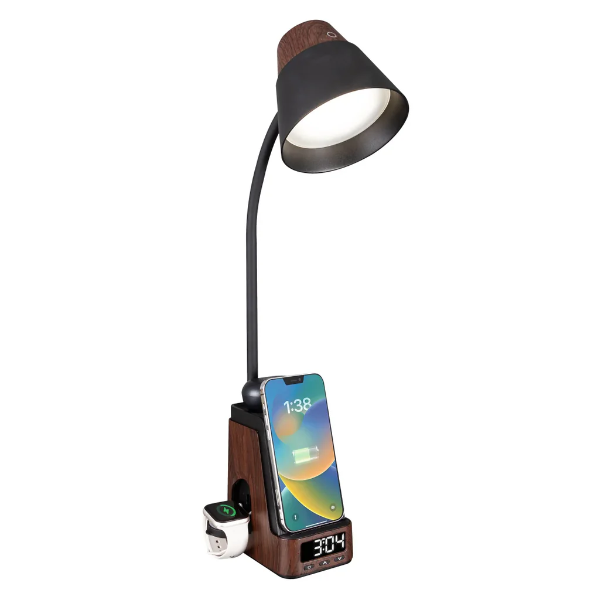 OTTLITE - LED DESK LAMP WITH CHARGING STATION FOR MULTIPLE DEVICES -SU