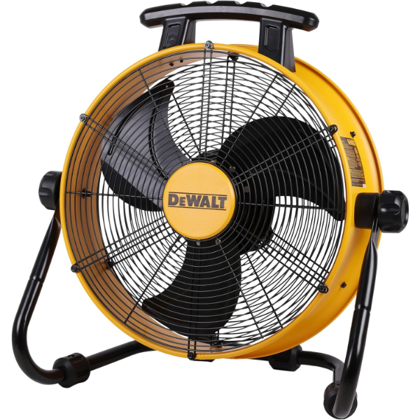 DEWALT DXF1840 FLOOR FAN, INDUSTRIAL FANS, 18 INCH HIGH VELOCITY FAN WITH 3-SPEED HEAVY DUTY