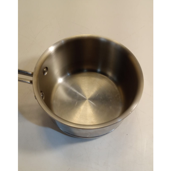 KIRKLAND SIGNATURE 5-PLY CLAD SAUCEPAN (USED, NO BOX)
