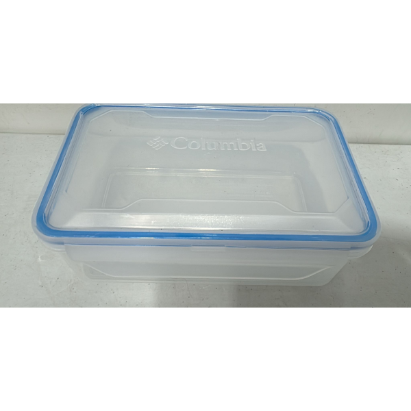 COLUMBIA FRESH FOOD CONTAINER, RECTANGLE (SLIGHTLY USED)