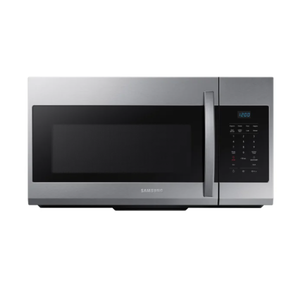 Samsung 1.7 cu. ft. 300 CFM Stainless Steel Over the Range Microwave (Missing Parts)