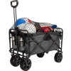 Image 1 : MACSPORTS XL HEAVY DUTY COLLAPSIBLE OUTDOOR FOLDING CAMPING GEAR GROCERY CART  -SU