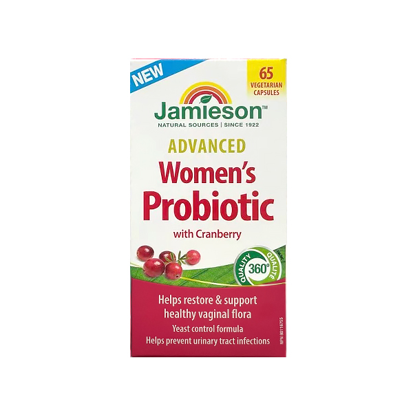 JAMIESON ADVANCED WOMEN'S PROBIOTIC WITH CRANBERRY -N, E: 10-2026