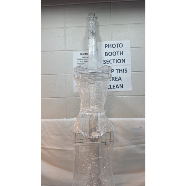 STAINLESS STEEL SHOWER CADDY (USED)