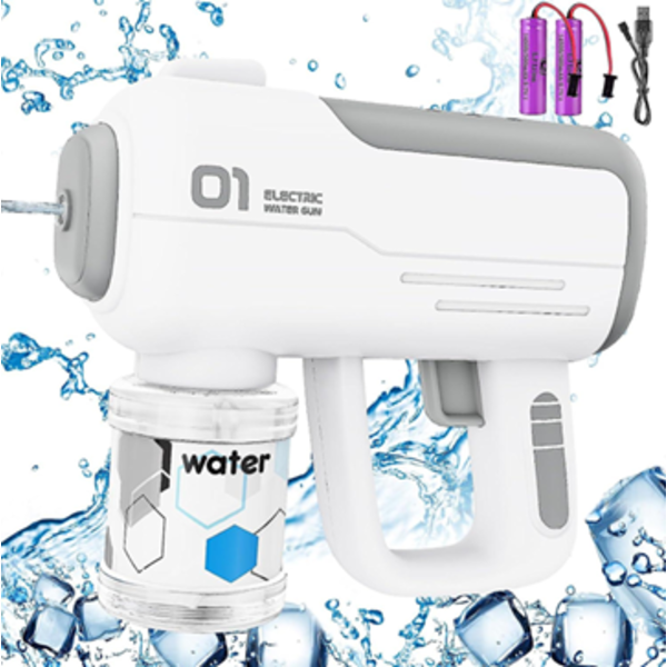 WATER GUN TOY - SHOOT UP TO 20 FEET AUTOMATIC ELECTRIC WATER SQUIRT GUNS FOR KIDS 