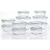 Image 1 : GLASSLOCK 12 PIECES CONTAINER SET -N