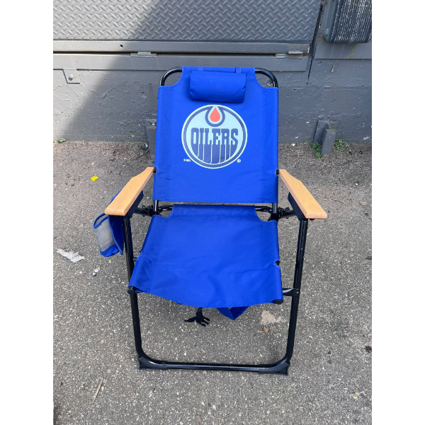 OILERS CAMP CHAIR -N