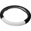 Image 1 : YSFKJ SKID STEERING WHEEL COVER (CREAM&BLACK)