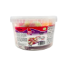 Image 1 : 1.2 kg tub of Red Band Koala Jumbo Sour Suckers gummy candy. BB: 7/2027