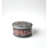 Image 1 : DECORATIVE ART RESIN JEWELRY TRINKET BOX WITH FLOWER PATTERN