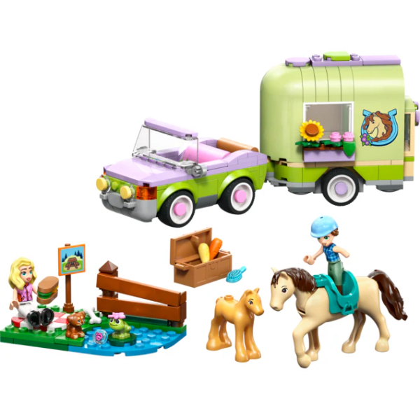 LEGO FRIENDS HORSE & BABY FOAL TRAILER -MP