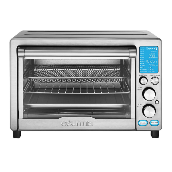 GOURMIA 6-SLICE DIGITAL AIR FRYER OVEN & GRILL -U (TRAY MISSING)