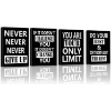 Image 1 : PHOPAGO MOTIVATIONAL WALL ART