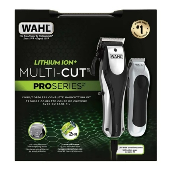 WAHL PRO SERIES MULTI-CUT CORD/CORDLESS COMPLETE HAIRCUTTING KIT