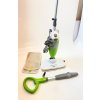 Image 2 : SMART LIVING STEAM MOP PLUS, WHITE AND GREEN - HARD SURFACE CLEANING WITH HIGH TEMPERATURE STEAM -N