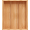 Image 1 : BAMBOO UTENSIL DRAWER ORGANIZER -N