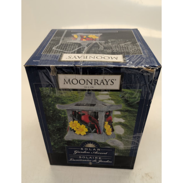 MOONRAYS SOLAR GARDEN ACCENT CARDINAL -SU