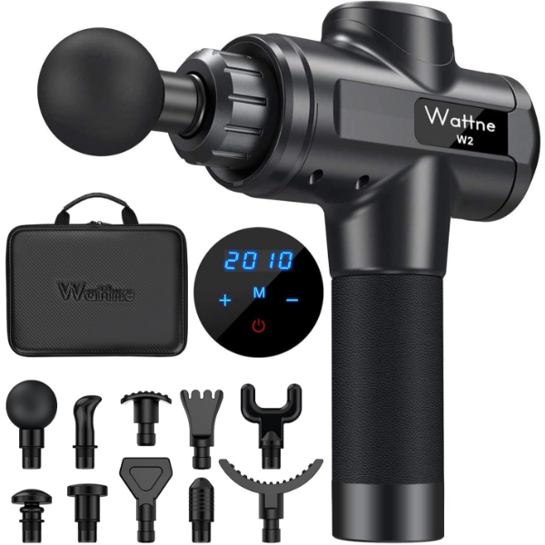 MUSCLE MASSAGE GUN, DEEP TISSUE PERCUSSION MASSAGER FOR BODY RELAXATION -N