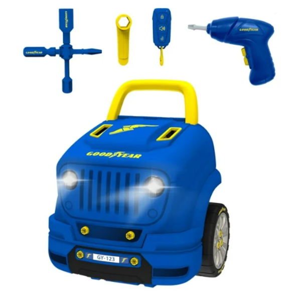 Mega Car Engine Repair Set (Slightly Used, Missing Parts)