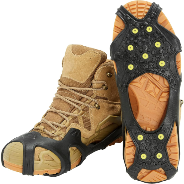 ICETRAX PRO TUNGSTEN GRIP WINTER ICE CLEATS FOR SHOES AND BOOTS