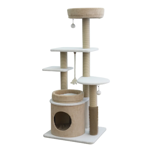 CATRY PASADENA 6 LEVEL CAT TREE WITH CONDO -U