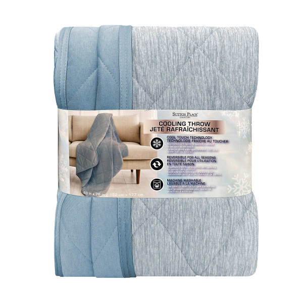 SUTTON PLACE COLLECTION - REFRESHING THROW (NEW, NO BOX)