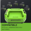 Image 1 : GREENWORKS 80V CHARGER (SLIGHTLY USED)