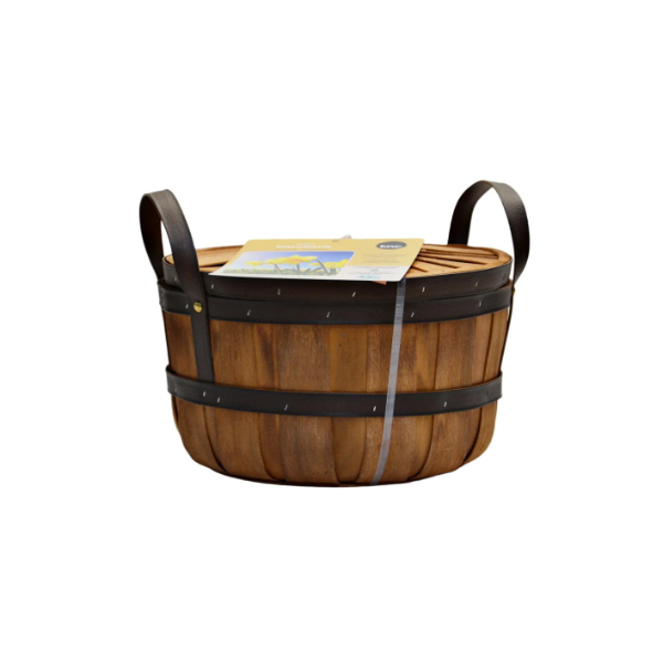 CARLTON NARCISSUS TRUMPET IN BUSHEL BASKET