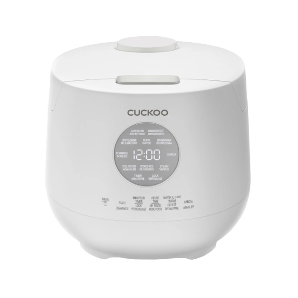 CUCKOO 6 CUP MULTIFUNCTIONAL MICOM RICE COOKER AND WARMER - (USED, MISSING CUP)