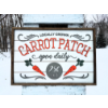 Image 1 :  CARROT PATCH EASTER SIGN SPRING DECOR EASTER FRAMED SIGN -N