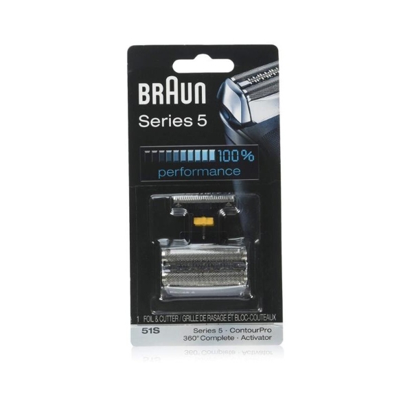Braun Shaver Replacement Foil & Cutter Combo 51s (2 PACK)