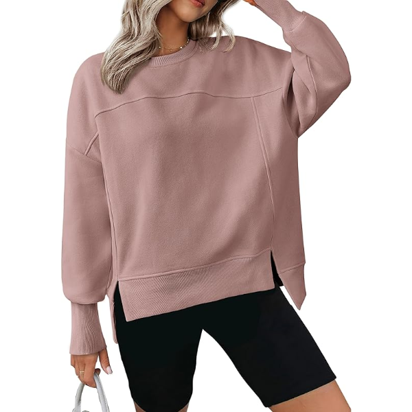 BTFBM WOMEN'S CASUAL CREWNECK SWEATSHIRTS 2025 (SIMILAR)