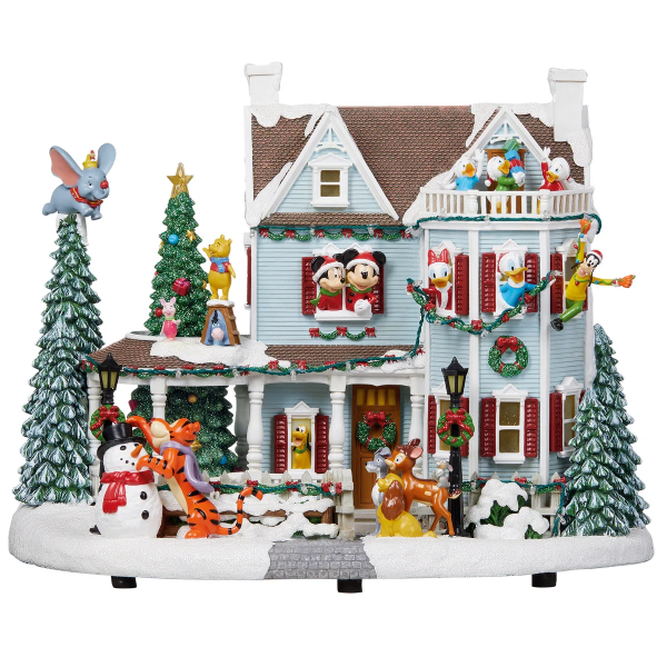 DISNEY ANIMATED HOLIDAY HOUSE WITH LIGHTS AND MUSIC -SU