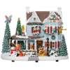 Image 1 : DISNEY ANIMATED HOLIDAY HOUSE WITH LIGHTS AND MUSIC -SU