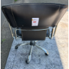 Image 5 : AVENUE SIX DORADO OFFICE CHAIR IN BLACK VINYL AND CHROME FINISH -U