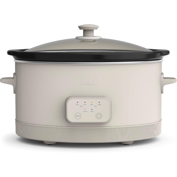 BELLA SLOW COOKER CERAMIC NONSTICK COATING