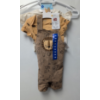Image 4 :  BABY BOY OR GIRL 3 PIECE PEKKLE OVERALL SET -N