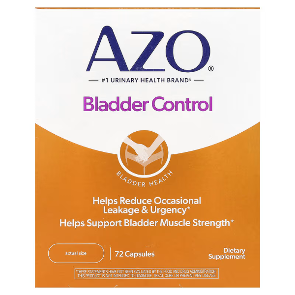 AZO, BLADDER CONTROL, 72 CAPSULES