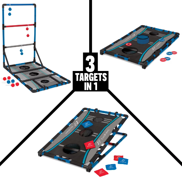 EASTPOINT SPORTS 3-IN-1 TAILGATE COMBO SET FOR OUTDOOR ENTERTAINMENT -SU