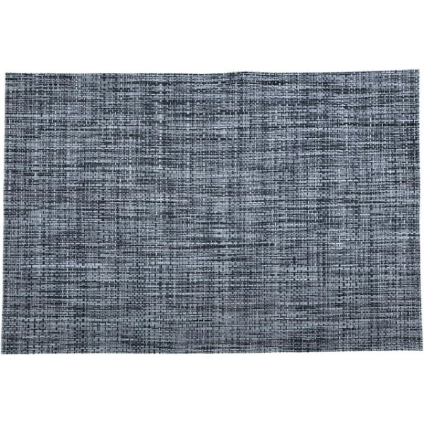  DARK BLUE LARGE PVC BLUE PLACEMATS SET 60X24 (USED)