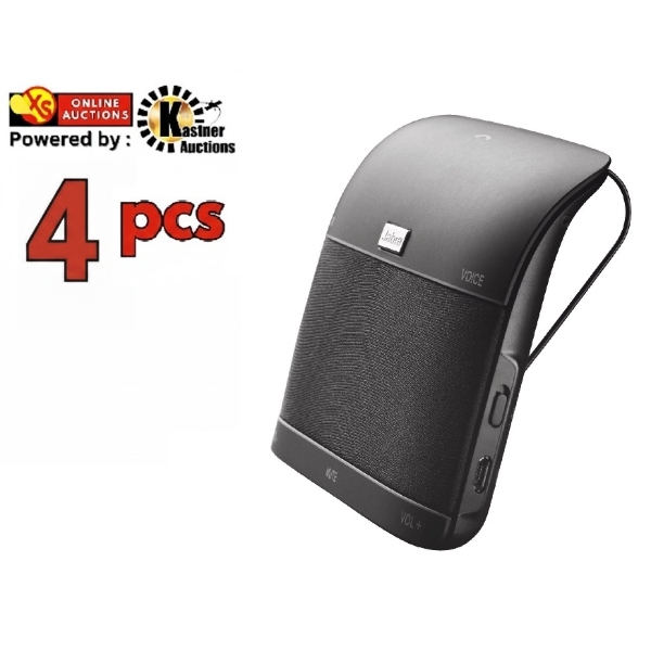 JABRA FREEWAY SERIES WIRELESS BLUETOOTH CAR SPEAKER/MICROPHONE - BLACK (4 PCS)