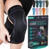 Image 1 : MODVEL COMPRESSION KNEE BRACE FOR WOMEN & MEN - 2 PACK KNEE BRACE FOR WOMEN RUNNING KNEE PAIN
