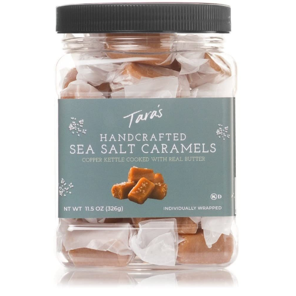TARA'S ALL NATURAL HANDCRAFTED GOURMET SEA SALT CARAMEL: SMALL BATCH