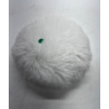 Image 3 : AFRICAN WHITE CREAM JUJU HAT 29 INCHES FEATHER WALL DECOR -NMP