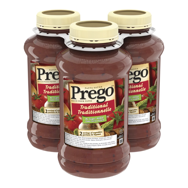 Prego Pasta Sauce (2 bottles only) 