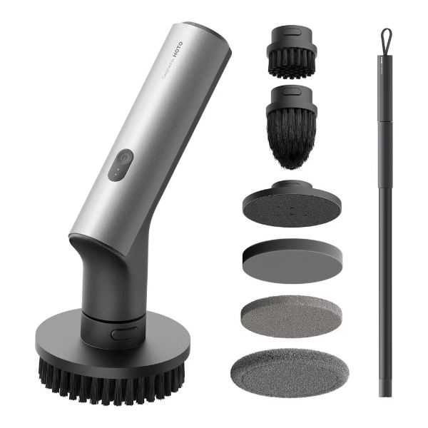 HOTO CORDLESS ELECTRIC SPIN SCRUBBER -SU